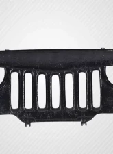 1997-2006 Jeep Wrangler Carbon Creations Predator Grille - 1 Piece                                     - 115253 - Image 6