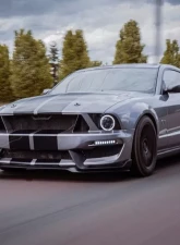 2005-2009 Ford Mustang Duraflex GT350 Look Front Bumper - 1 Piece                                     - 115267 - Image 4