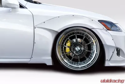 2006-2010 Lexus IS Series IS250 IS350 Duraflex MSR 30mm Front Fender Flares - 4 Piece - 115277