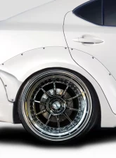 2006-2013 Lexus IS Series IS250 IS350 Duraflex MSR 40mm Rear Fender Flares - 4 Piece                                     - 115278 - Image 7