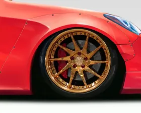 2010-2016 Hyundai Genesis Coupe 2DR Duraflex MSR V2 50mm Front Fender Flares - 4 Piece