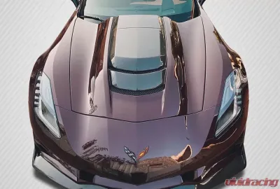 2014-2019 Chevrolet Corvette C7 Carbon Creations ZR1 Look Hood -1 Piece - 115300