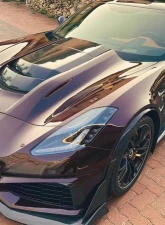 2014-2019 Chevrolet Corvette C7 Carbon Creations ZR1 Look Hood -1 Piece                                     - 115300 - Image 3
