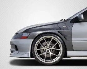2003-2006 Mitsubishi Lancer Evolution 8 9 Carbon Creations C-Speed Fenders - 2 Piece