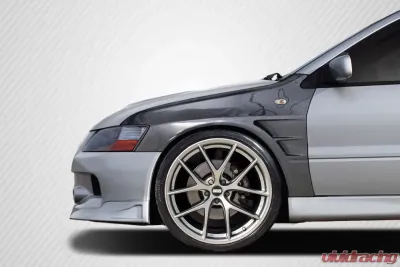2003-2006 Mitsubishi Lancer Evolution 8 9 Carbon Creations C-Speed Fenders - 2 Piece - 115307