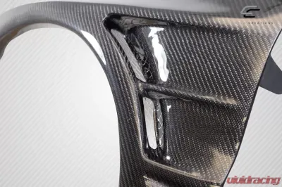 2003-2006 Mitsubishi Lancer Evolution 8 9 Carbon Creations C-Speed Fenders - 2 Piece - 115307