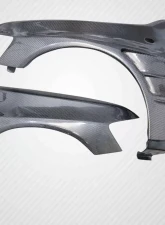 2003-2006 Mitsubishi Lancer Evolution 8 9 Carbon Creations C-Speed Fenders - 2 Piece                                     - 115307 - Image 9
