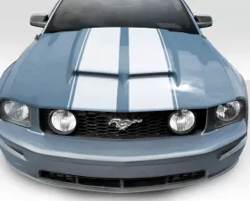 2005-2009 Ford Mustang Duraflex CVX Ram Air Hood - 1 Piece