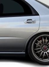 2002-2007 Subaru Impreza WRX STI 4DR Duraflex STI Look Rear Fender Flares - 4 Piece                                     - 115335 - Image 2