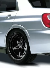 2002-2007 Subaru Impreza WRX STI 4DR Duraflex STI Look Rear Fender Flares - 4 Piece                                     - 115335 - Image 8