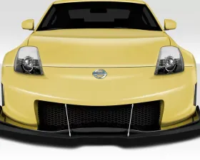 2003-2008 Nissan 350Z Z33 Duraflex NV3 Front Lip Splitter - 3 Piece