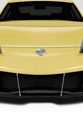 2003-2008 Nissan 350Z Z33 Duraflex NV3 Front Lip Splitter - 3 Piece                                     - 115340 - Image 5