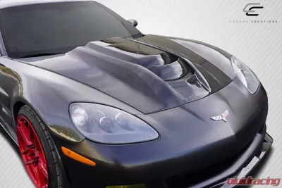 2005-2013 Chevrolet Corvette C6 Carbon Creations ZR1 V2 Hood - 1 Piece - 115346