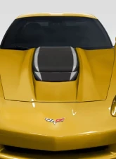 2005-2013 Chevrolet Corvette C6 Duraflex ZR1 V2 Hood - 1 Piece                                     - 115347 - Image 9