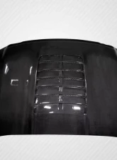 2008-2010 Ford Super Duty F250 F350 F450 Carbon Creations GT500 V2 Hood - 1 Piece                                     - 115350 - Image 5