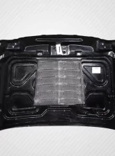 2008-2010 Ford Super Duty F250 F350 F450 Carbon Creations GT500 V2 Hood - 1 Piece                                     - 115350 - Image 6