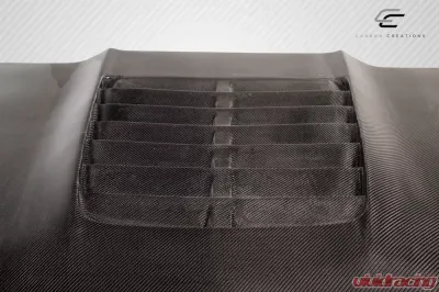 2008-2010 Ford Super Duty F250 F350 F450 Carbon Creations GT500 V2 Hood - 1 Piece - 115350