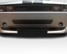 2008-2010 Dodge Challenger Duraflex CVX Front Lip Splitter - 2 Piece