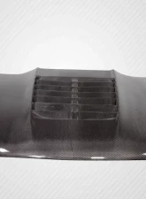 2013-2019 Ford Taurus Carbon Creations GT500 V2 Hood - 1 Piece                                     - 115367 - Image 3