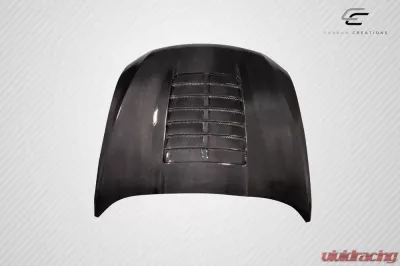 2013-2019 Ford Taurus Carbon Creations GT500 V2 Hood - 1 Piece - 115367