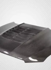 2013-2019 Ford Taurus Carbon Creations GT500 V2 Hood - 1 Piece                                     - 115367 - Image 7