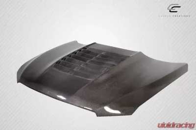 2013-2019 Ford Taurus Carbon Creations GT500 V2 Hood - 1 Piece - 115367