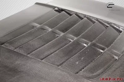 2013-2019 Ford Taurus Carbon Creations GT500 V2 Hood - 1 Piece - 115367