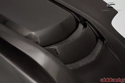 1997-2004 Chevrolet Corvette C5 Carbon Creations ZR1 V2 Hood - 1 Piece - 115378