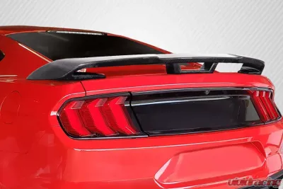 2015-2023 Ford Mustang Coupe Carbon Creations Performance PP1 Look Rear Wing Spoiler - 1 Piece - 115380