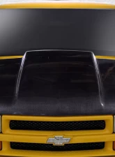 1994-2004 Chevrolet S-10 1994-2004 GMC Sonoma 1995-2004 Chevrolet Blazer 1995-2001 GMC Jimmy 98-00 Envoy Carbon Creations Cowl Hood - 1 Piece                                     - 115430 - Image 5