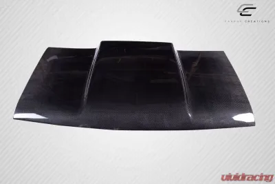 1994-2004 Chevrolet S-10 1994-2004 GMC Sonoma 1995-2004 Chevrolet Blazer 1995-2001 GMC Jimmy 98-00 Envoy Carbon Creations Cowl Hood - 1 Piece - 115430