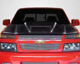 2004-2012 Chevrolet Colorado GMC Canyon Carbon Creations Ram Air Hood - 1 Piece