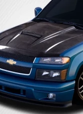 2004-2012 Chevrolet Colorado GMC Canyon Carbon Creations Ram Air Hood - 1 Piece                                     - 115431 - Image 2