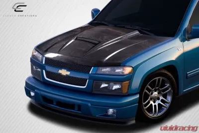 2004-2012 Chevrolet Colorado GMC Canyon Carbon Creations Ram Air Hood - 1 Piece - 115431