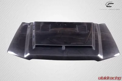 2002-2006 Chevrolet Avalanche (w/o cladding) 2003-2005 Silverado Carbon Creations GT500 Hood - 1 Piece - 115433