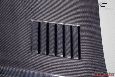 2002-2006 Chevrolet Avalanche (w/o cladding) 2003-2005 Silverado Carbon Creations GT500 Hood - 1 Piece - 115433