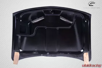 1999-2002 Chevrolet Silverado 2000-2006 Tahoe Suburban Carbon Creations Dual Ram Air Hood - 1 Piece - 115434