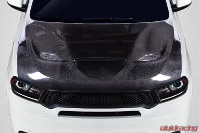 2011-2023 Dodge Durango Carbon Creations SRT Hellcat Look Hood - 1 Piece - 115436