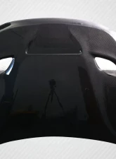 2011-2023 Dodge Durango Carbon Creations SRT Hellcat Look Hood - 1 Piece                                     - 115436 - Image 7