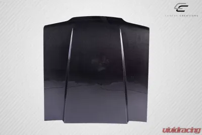 1987-1993 Ford Mustang Carbon Creations 2" Cowl Hood - 1 Piece - 115439