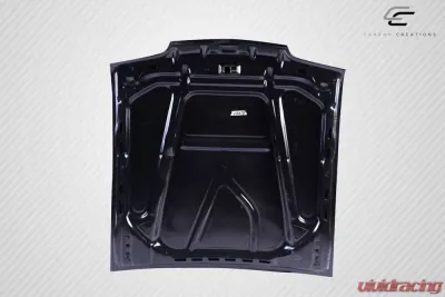 1987-1993 Ford Mustang Carbon Creations 2" Cowl Hood - 1 Piece - 115439