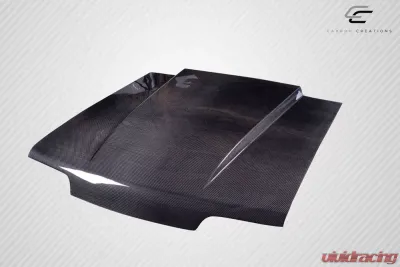1987-1993 Ford Mustang Carbon Creations 2" Cowl Hood - 1 Piece - 115439