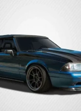1987-1993 Ford Mustang Carbon Creations 2" Cowl Hood - 1 Piece                                     - 115439 - Image 8