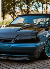 1987-1993 Ford Mustang Carbon Creations 2" Cowl Hood - 1 Piece                                     - 115439 - Image 3