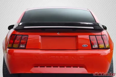 1999-2004 Ford Mustang Carbon Creations S351 Look Rear Wing Spoiler - 1 Piece - 115440