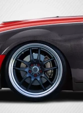 2005-2009 Ford Mustang Carbon Creations GT350 V2 Look Front Fenders - 2 Piece                                     - 115442 - Image 6