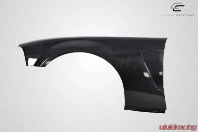 2005-2009 Ford Mustang Carbon Creations GT350 V2 Look Front Fenders - 2 Piece - 115442