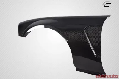 2005-2009 Ford Mustang Carbon Creations GT350 V2 Look Front Fenders - 2 Piece - 115442