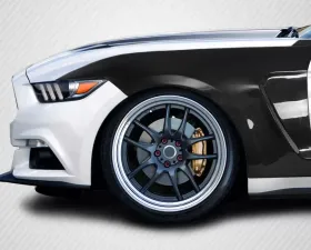 2015-2017 Ford Mustang Carbon Creations GT350 Look Fenders - 2 Piece