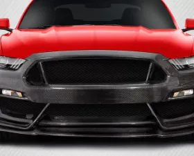 2015-2017 Ford Mustang Carbon Creations GT350 Look Front Bumper - 1 Piece